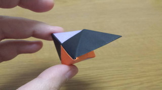 両三角錐の作り方6-3